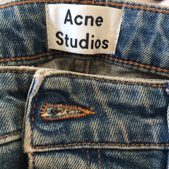 Acne Studios Row Carter denim jeans - Picture 5 of 6
